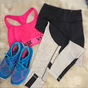 Floral Multi Color Yoga/athletic Pant